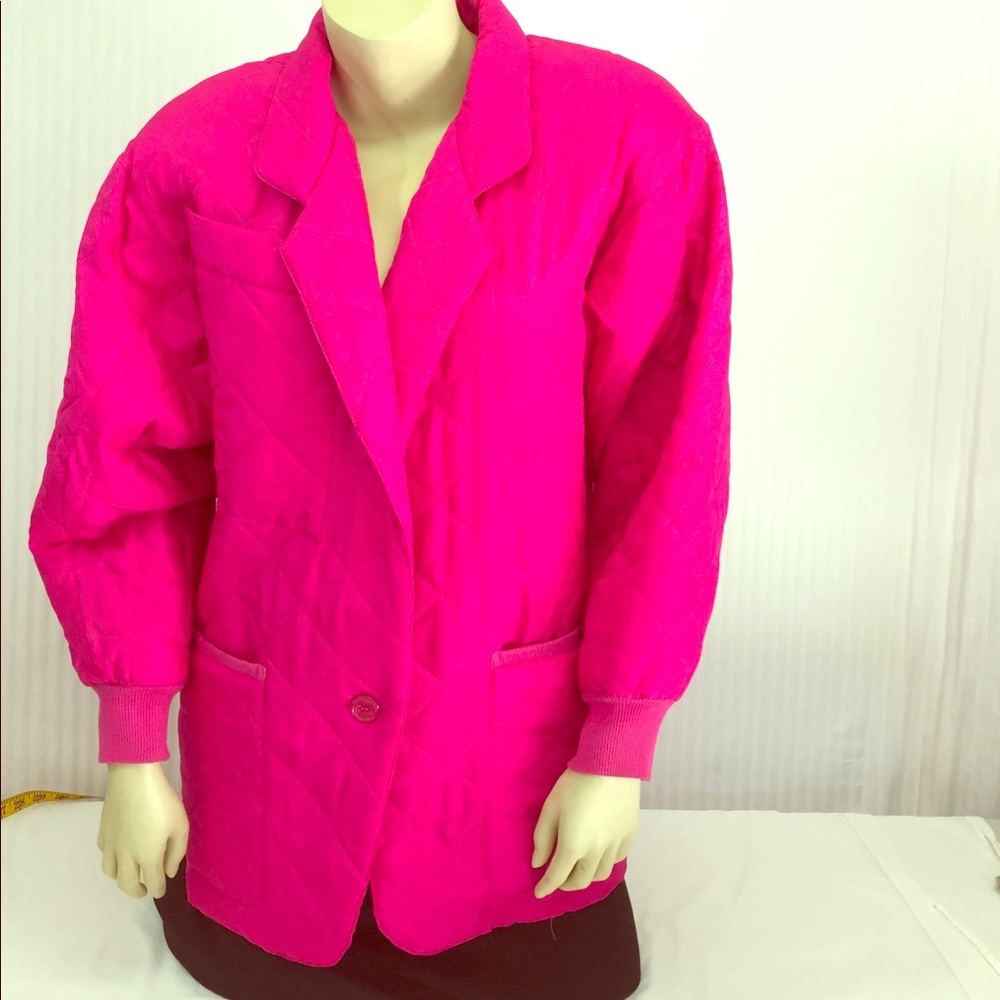 🥳SOLD!!!Adam Douglass/Lillie Rubin Silk Quilted B